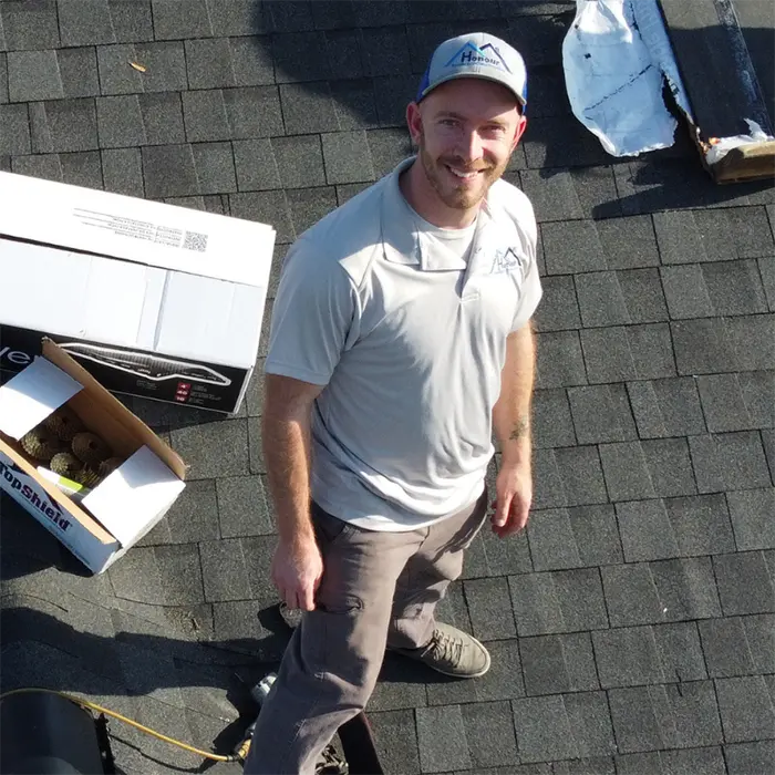 Honour Roofing installing a new roof in North Carolina